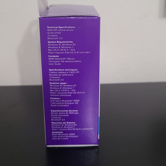 Targus B580 Bluetooth Mouse - Picture 4 of 5